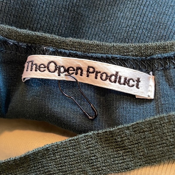 The open project Open Back Panel Halter Dress - Green - Picture 10 of 16